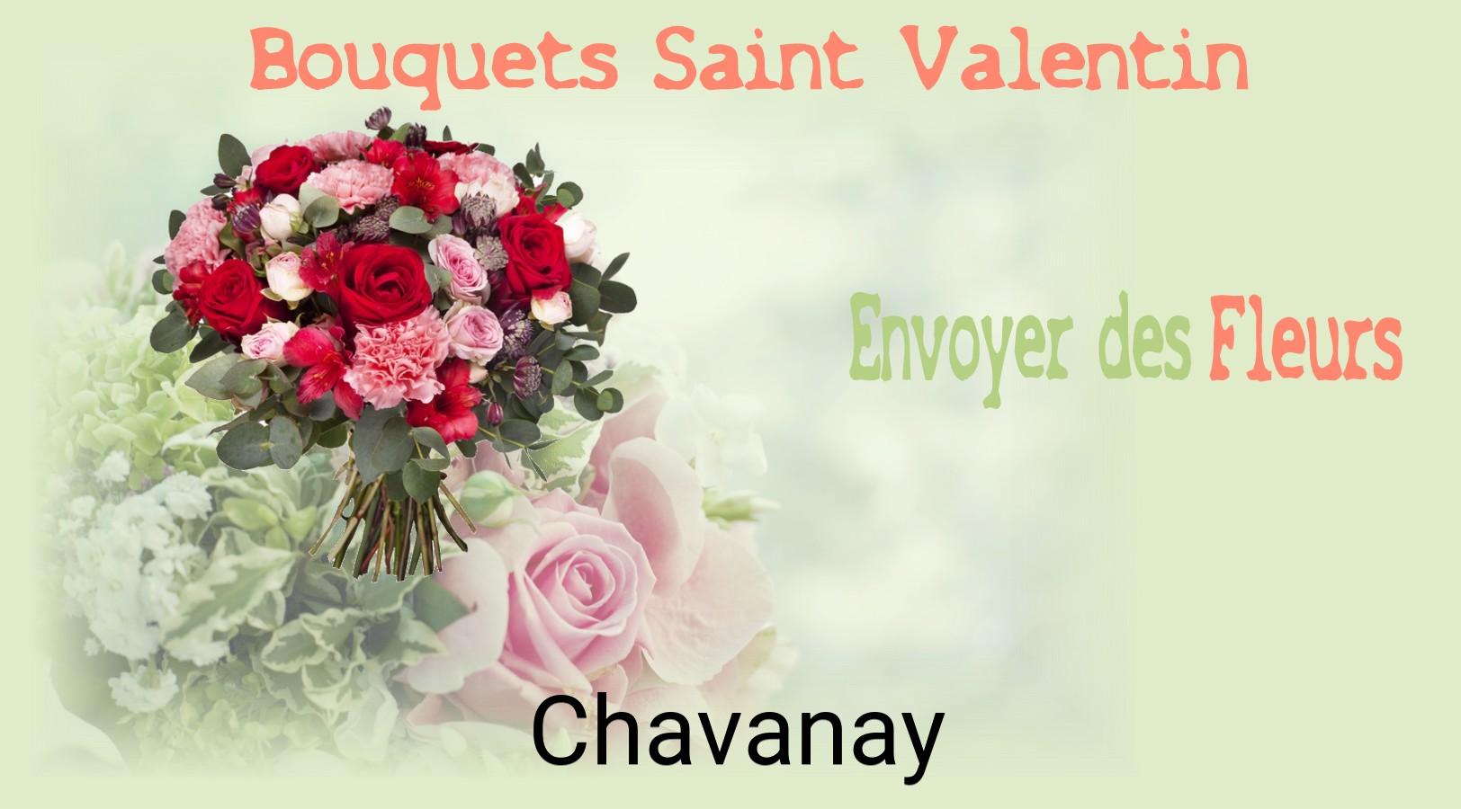 Roses de Saint-Valentin livrées à Chavanay
